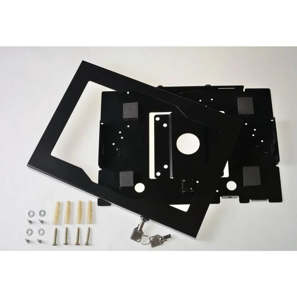 TabCare iPad 11” Locking Tablet Enclosure – VESA Mount –‎ Security Case (Black)